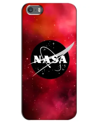 Чехол для iPhone 5 / 5s / SE с картинкой «NASA — красная туманность» Чехол для iPhone 5 / 5s / SE с картинкой «NASA — красная туманность»