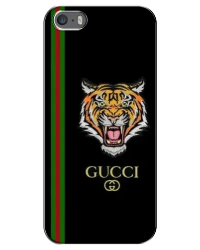 Чехол для iPhone 5 / 5s / SE с картинкой «Тигр Gucci»