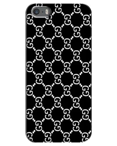 Чехол для iPhone 5 / 5s / SE с картинкой «Gucci — сетчатый паттерн»