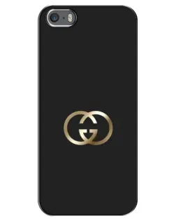 Чехол для iPhone 5 / 5s / SE с картинкой «Минимализм Gucci»