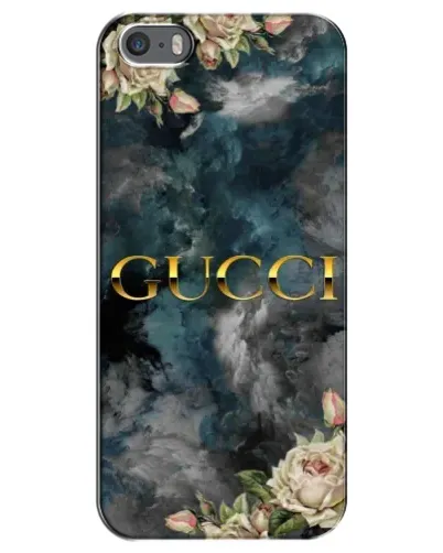 Чохол для iPhone 5 / 5s / SE з картинкою «Абстрактні квіти Gucci» Чохол для iPhone 5 / 5s / SE з картинкою «Абстрактні квіти Gucci»