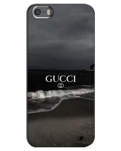 Чехол для iPhone 5 / 5s / SE с картинкой «Gucci — морской прибой»