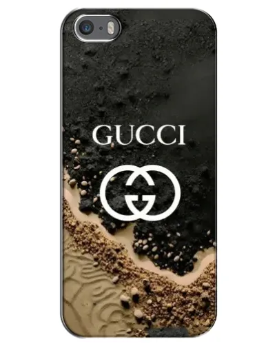 Чехол для iPhone 5 / 5s / SE с картинкой «Gucci — песчаные дюны»
