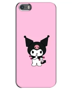 Чехол для iPhone 5 / 5s / SE с картинкой «Kuromi — розовая нежность» Чехол для iPhone 5 / 5s / SE с картинкой «Kuromi — розовая нежность»