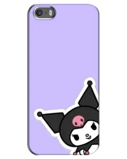 Чехол для iPhone 5 / 5s / SE с картинкой «Забавная Kuromi» Чехол для iPhone 5 / 5s / SE с картинкой «Забавная Kuromi»