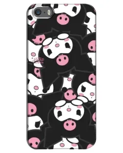 Чехол для iPhone 5 / 5s / SE с картинкой «Kuromi с сердечком» Чехол для iPhone 5 / 5s / SE с картинкой «Kuromi с сердечком»