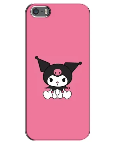 Чехол для iPhone 5 / 5s / SE с картинкой «Хмурая Kuromi»