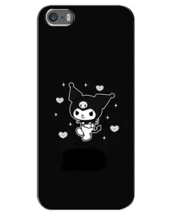 Чехол для iPhone 5 / 5s / SE с картинкой «Куроми и клубника» Чехол для iPhone 5 / 5s / SE с картинкой «Куроми и клубника»