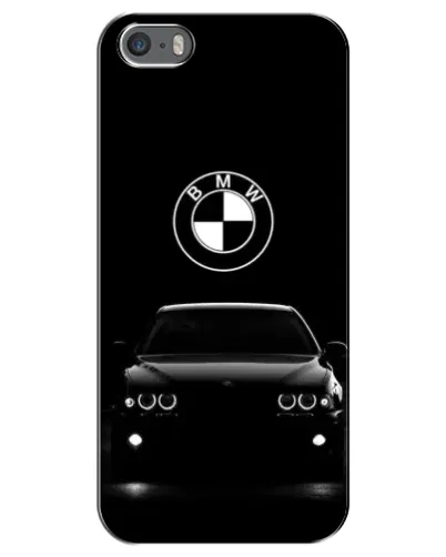 Чехол для iPhone 5 / 5s / SE с картинкой «BMW — взгляд из темноты»