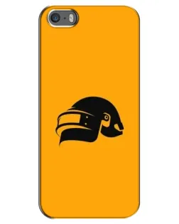 Чохол для iPhone 5 / 5s / SE з картинкою «PUBG — золотий шолом»