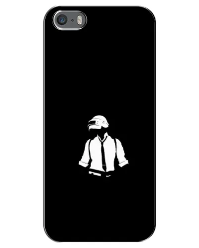 Чохол для iPhone 5 / 5s / SE з картинкою «PUBG — білий шолом» Чохол для iPhone 5 / 5s / SE з картинкою «PUBG — білий шолом»