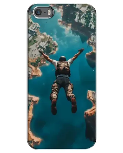 Чохол для iPhone 5 / 5s / SE з картинкою «PUBG — вільне падіння» Чохол для iPhone 5 / 5s / SE з картинкою «PUBG — вільне падіння»