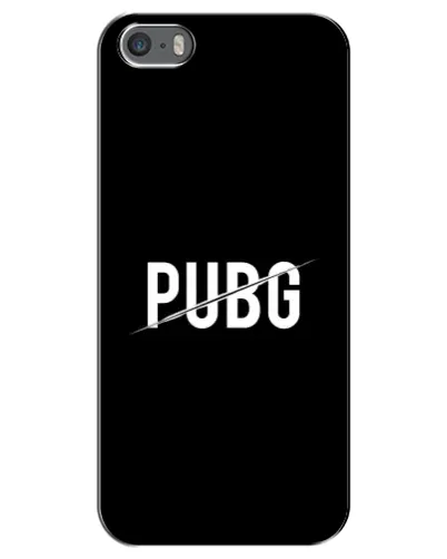 Чохол для iPhone 5 / 5s / SE з картинкою «PUBG — білий логотип» Чохол для iPhone 5 / 5s / SE з картинкою «PUBG — білий логотип»