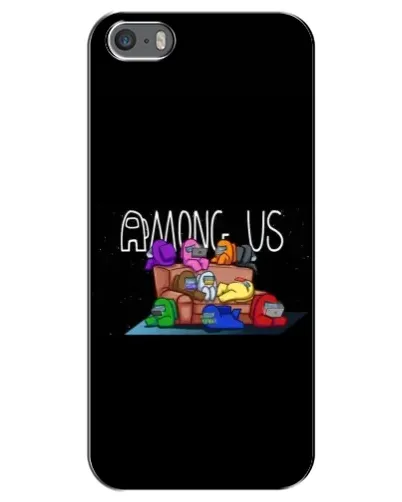 Чохол для iPhone 5 / 5s / SE з картинкою «Логотип Among Us» Чохол для iPhone 5 / 5s / SE з картинкою «Логотип Among Us»