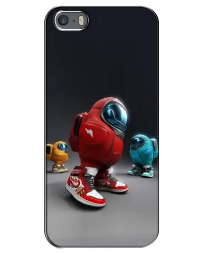 Чохол для iPhone 5 / 5s / SE з картинкою «Among Us — 3D стиль» Чохол для iPhone 5 / 5s / SE з картинкою «Among Us — 3D стиль»