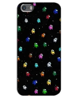 Чохол для iPhone 5 / 5s / SE з картинкою «Екіпаж Among Us»