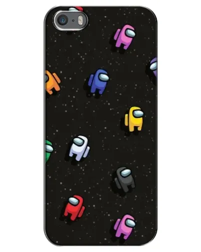 Чохол для iPhone 5 / 5s / SE з картинкою «Космічний патерн Among Us» Чохол для iPhone 5 / 5s / SE з картинкою «Космічний патерн Among Us»