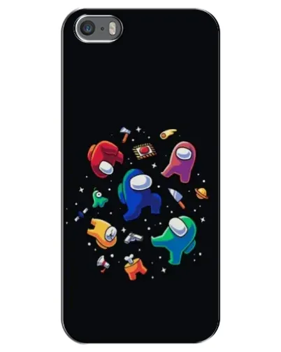 Чохол для iPhone 5 / 5s / SE з картинкою «Among Us космос» Чохол для iPhone 5 / 5s / SE з картинкою «Among Us космос»