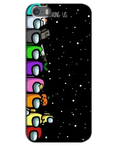 Чохол для iPhone 5 / 5s / SE з картинкою «Команда Among Us» Чохол для iPhone 5 / 5s / SE з картинкою «Команда Among Us»