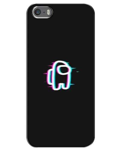 Чохол для iPhone 5 / 5s / SE з картинкою «Among Us неон» Чохол для iPhone 5 / 5s / SE з картинкою «Among Us неон»