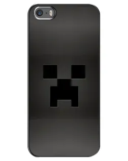 Чохол для iPhone 5 / 5s / SE з картинкою «Чорний кріпер градієнт»