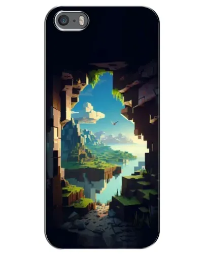 Чохол для iPhone 5 / 5s / SE з картинкою «Вид з печери» Чохол для iPhone 5 / 5s / SE з картинкою «Вид з печери»