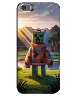 Чохол для iPhone 5 / 5s / SE з картинкою «Кріпер у светрі»