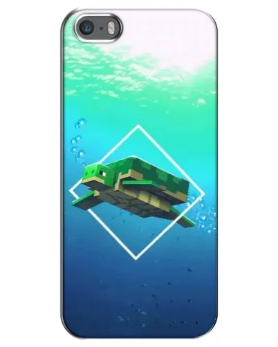Чохол для iPhone 5 / 5s / SE з картинкою «Черепаха Minecraft» Чохол для iPhone 5 / 5s / SE з картинкою «Черепаха Minecraft»