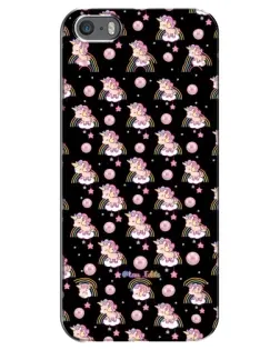 Чехол для iPhone 5 / 5s / SE с картинкой «Magic Unicorn паттерн»