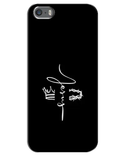 Чохол для iPhone 5 / 5s / SE з картинкою «Король Слави Jesus»