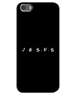 Чохол для iPhone 5 / 5s / SE з картинкою «Крапки віри J.E.S.U.S.»