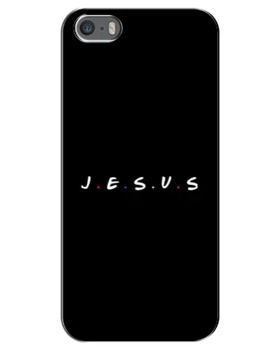 Чохол для iPhone 5 / 5s / SE з картинкою «Крапки віри J.E.S.U.S.»