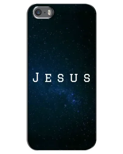 Чохол для iPhone 5 / 5s / SE з картинкою «Зоряне небо Jesus»