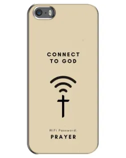 Чехол для iPhone 5 / 5s / SE с картинкой «Молитва Connect» Чехол для iPhone 5 / 5s / SE с картинкой «Молитва Connect»