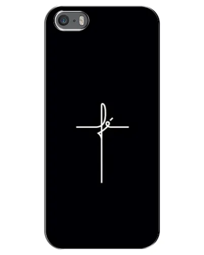 Чохол для iPhone 5 / 5s / SE з картинкою «Тонкий хрест» Чохол для iPhone 5 / 5s / SE з картинкою «Тонкий хрест»