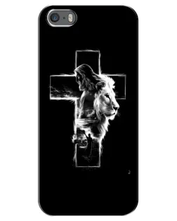 Чехол для iPhone 5 / 5s / SE с картинкой «Сияющий крест Jesus» Чехол для iPhone 5 / 5s / SE с картинкой «Сияющий крест Jesus»