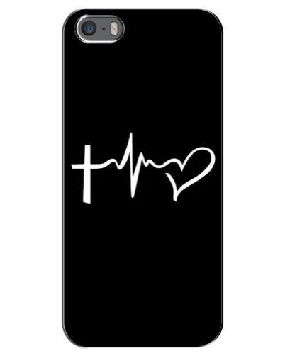 Чохол для iPhone 5 / 5s / SE з картинкою «Пульс віри» Чохол для iPhone 5 / 5s / SE з картинкою «Пульс віри»