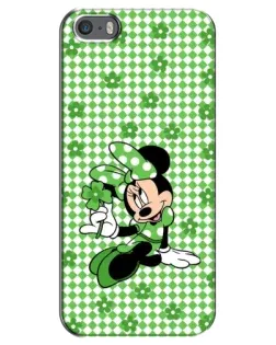 Чехол для iPhone 5 / 5s / SE с картинкой «Mickey в клетку»