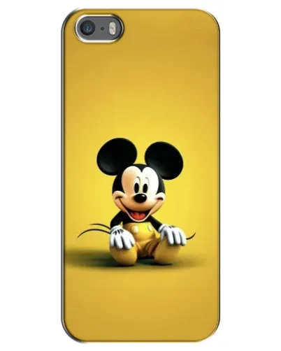 Чехол для iPhone 5 / 5s / SE с картинкой «Микки на желтом» Чехол для iPhone 5 / 5s / SE с картинкой «Микки на желтом»
