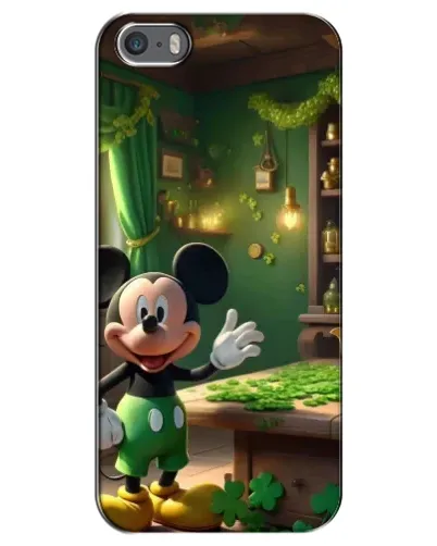 Чехол для iPhone 5 / 5s / SE с картинкой «Микки в мастерской» Чехол для iPhone 5 / 5s / SE с картинкой «Микки в мастерской»