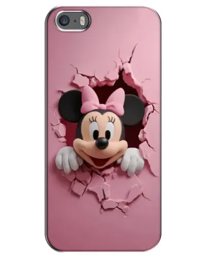 Чехол для iPhone 5 / 5s / SE с картинкой «Минни сквозь стену» Чехол для iPhone 5 / 5s / SE с картинкой «Минни сквозь стену»