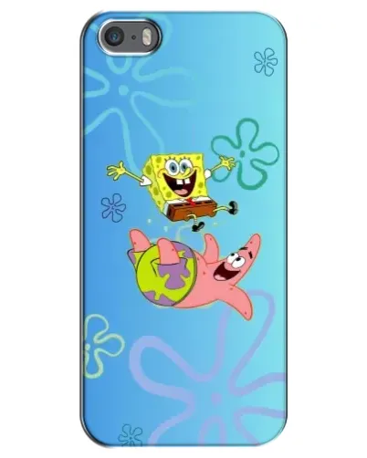 Чохол для iPhone 5 / 5s / SE з картинкою «Спанч Боб та Патрік» Чохол для iPhone 5 / 5s / SE з картинкою «Спанч Боб та Патрік»
