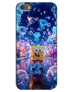 Чохол для iPhone 5 / 5s / SE з картинкою «Неоновий океан»