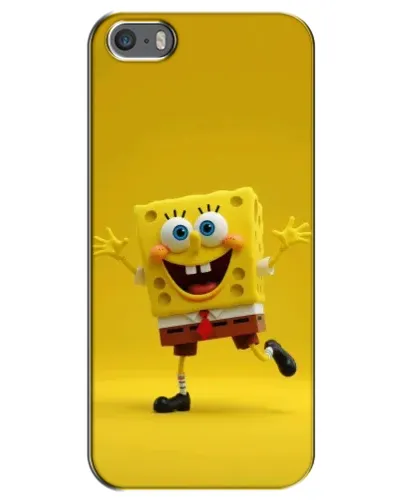 Чохол для iPhone 5 / 5s / SE з картинкою «Позитивний Губка Боб» Чохол для iPhone 5 / 5s / SE з картинкою «Позитивний Губка Боб»