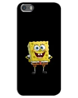 Чохол для iPhone 5 / 5s / SE з картинкою «Класичний Губка Боб»