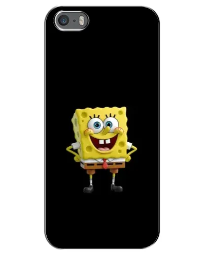 Чохол для iPhone 5 / 5s / SE з картинкою «Класичний Губка Боб» Чохол для iPhone 5 / 5s / SE з картинкою «Класичний Губка Боб»