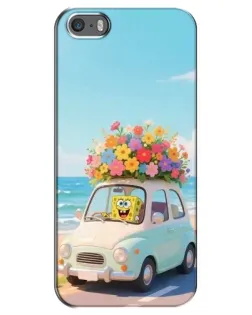 Чохол для iPhone 5 / 5s / SE з картинкою «Автомобільна подорож»