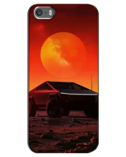 Чохол для iPhone 5 / 5s / SE з картинкою «Cybertruck на Марсі» Чохол для iPhone 5 / 5s / SE з картинкою «Cybertruck на Марсі»