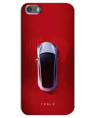 Чохол для iPhone 5 / 5s / SE з картинкою «Tesla Top View» Чохол для iPhone 5 / 5s / SE з картинкою «Tesla Top View»