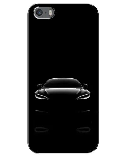 Чохол для iPhone 5 / 5s / SE з картинкою «Силует Tesla Night» Чохол для iPhone 5 / 5s / SE з картинкою «Силует Tesla Night»